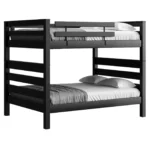 The 45908 bunk bed in Espresso colour