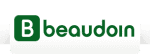 beaudoin logo in green and white