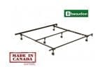 heavy duty metal bed frame for box springs assembled