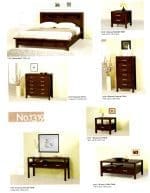 1319 solid maple custom sized bedroom furniture