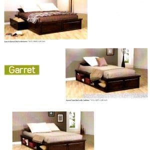 Garret platform bed
