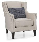 2825 fabric chair by decor-rest in beige fabric