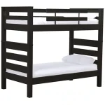 E43905-bunk-bed-timberframe-twin-over-twin-size in espresso