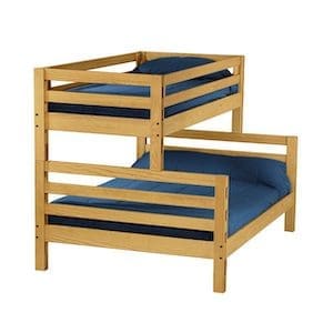 txl over queen bunk bed for adults. Made in Canada