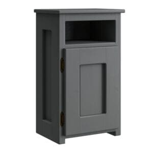 8003 Night table Graphite left side hinge