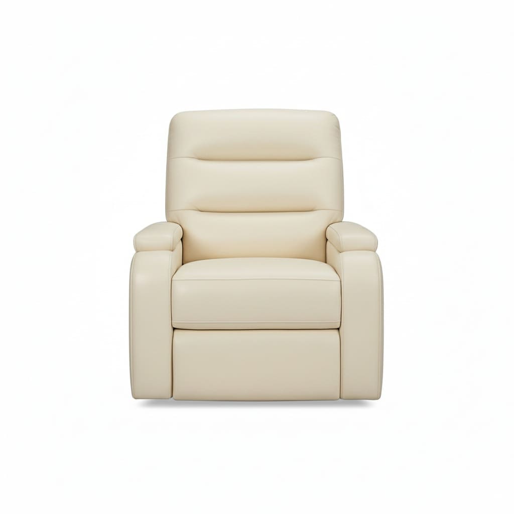 m38510p leather swivel glider