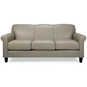 3963 Leather Sofa suite by decor-rest in cream leather