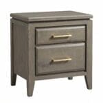 2 Drawer Night table. Choose colour and handle. 4700 Model. Made in Vancouver, BC