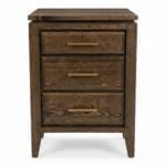 2.5 Drawer Night table. Choose colour and handle. 4700 Model. Made in Vancouver, BC. Full extension glide drawers and no particle board or MDF. Just real wood.