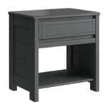 Night Table - 24in High - WildRoots in graphite colour